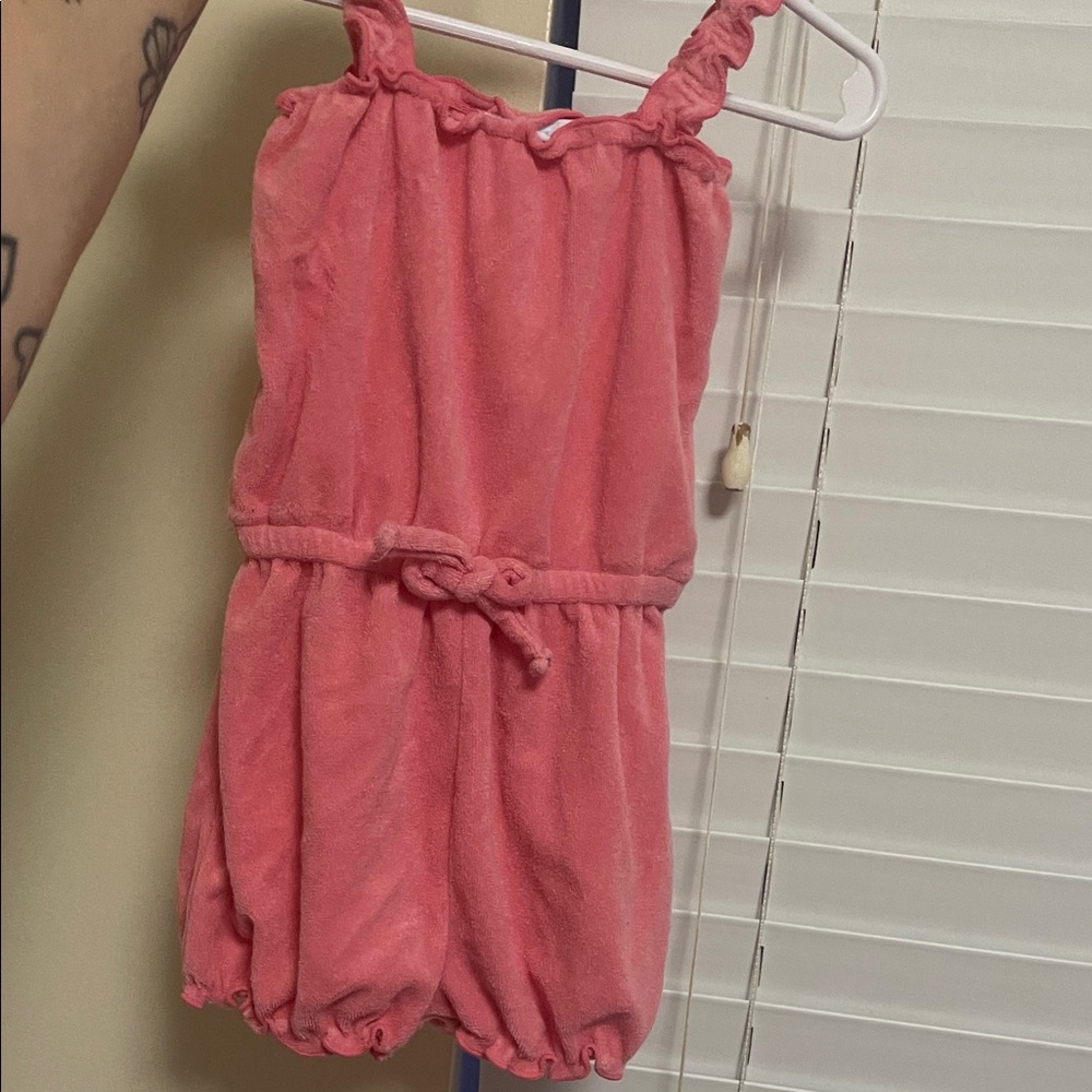 Caribbean Coral Kids Romper